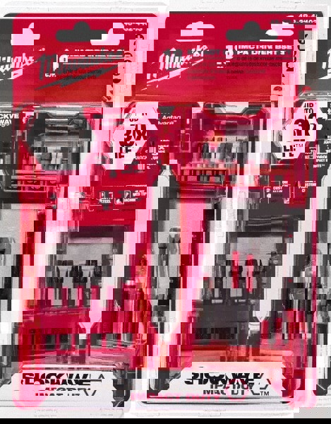 18PC SHOCKWAVE DRV BIT SET